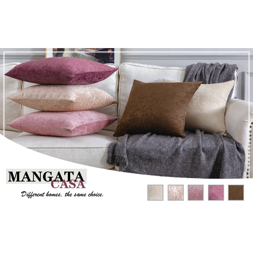 Mangatacasa Wholesale Plain Chenille Pillow Covers